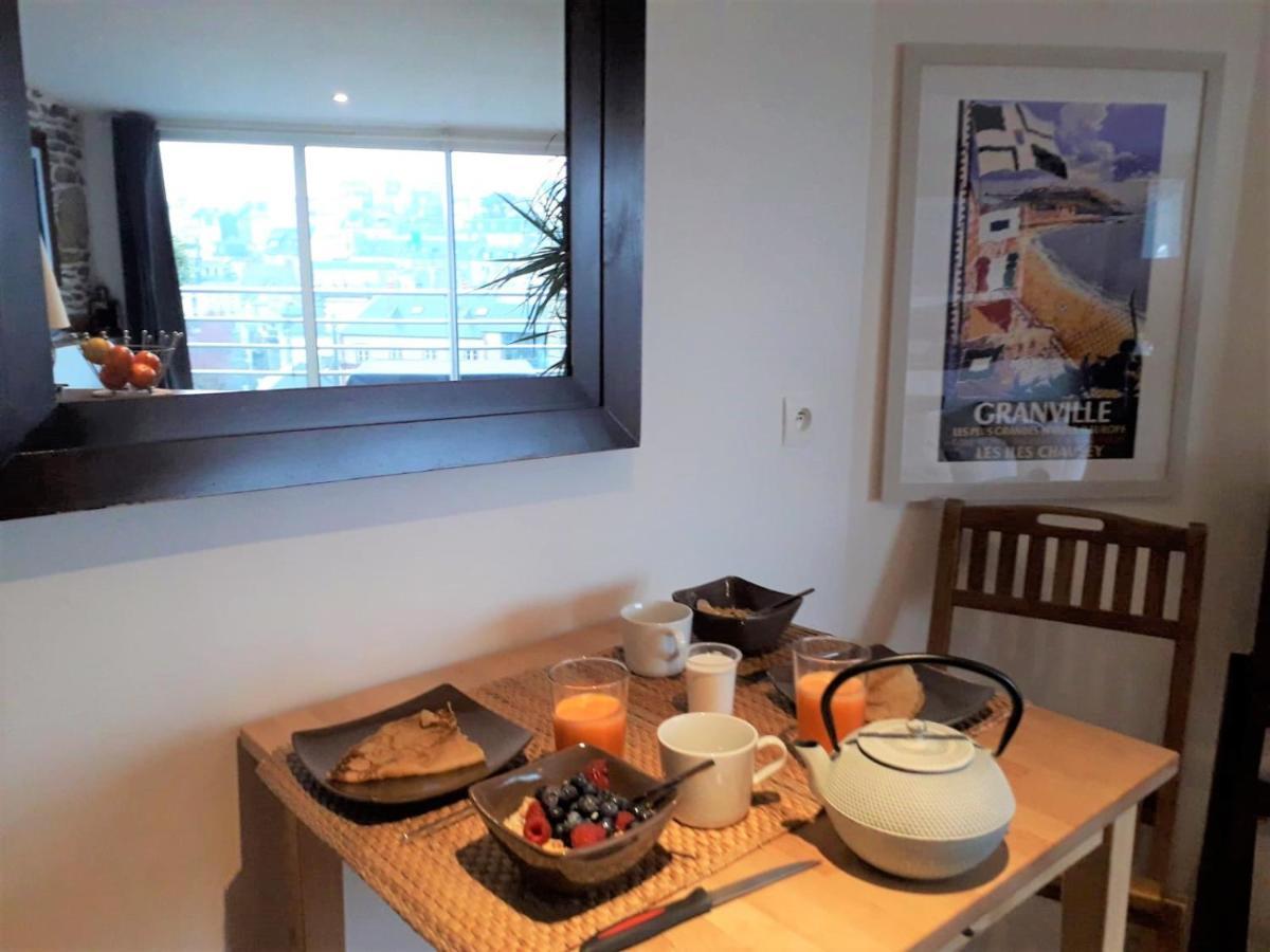 Duplex Terrasse Garage Apartman Granville Kültér fotó