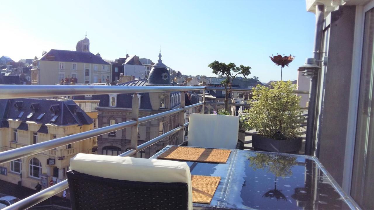 Duplex Terrasse Garage Apartman Granville Kültér fotó